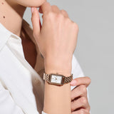Emporio Armani Giola White Mother of Pearl Dial Rose Gold Steel Strap Watch For Women - AR11147 Buy Now By Emporio Armani