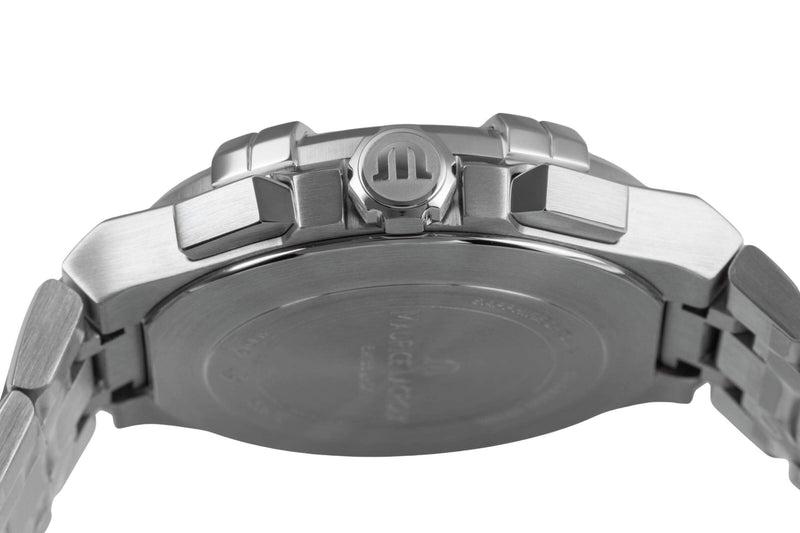 Maurice Lacroix Aikon Chronograph Green Dial Silver Steel Strap Watch For Men - AI1018-SS002-630-1 Buy Now By Maurice Lacroix