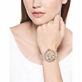 Fossil Boyfriend Automatic Skeleton Rose Gold Dial Rose Gold Steel Strap Watch for Women - ME3065 Buy Now By Fossil