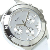 Marc Jacobs Blade White Dial White Leather Strap Watch for Women - MBM1187 Buy Now By Marc Jacobs