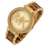 Michael Kors Parker Chronograph Gold Dial Two Tone Steel Strap Watch for Women - MK6109 Buy Now By Michael Kors