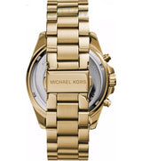 Michael Kors Bradshaw Chronograph Blue Dial Gold Steel Strap Watch For Women - MK5975 Buy Now By Michael Kors