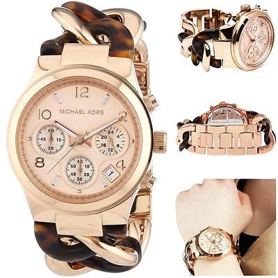 Michael Kors Runway Rose Gold Dial Two Tone Steel Strap Watch for Women - MK4269 Buy Now By Michael Kors