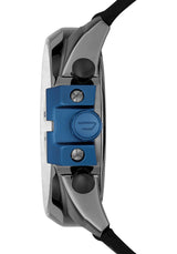 Diesel Mega Chief Chronograph Black Dial Black Nylon Strap Watch For Men - DZ4500 Buy Now By Diesel