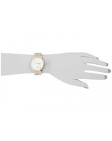 Michael Kors Ritz White Dial Two Tone Steel Strap Watch for Women - MK5650