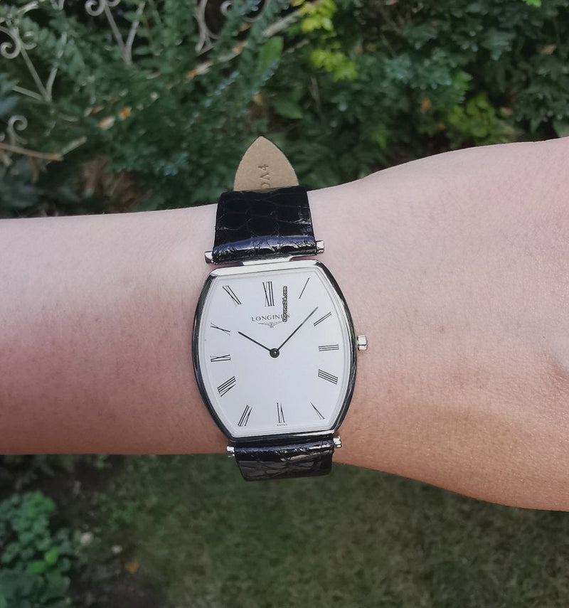 Longines La Grande Classique de Longines Tonneau 22 Watch for Women - L4.205.4.12.2 Buy Now By Longines
