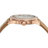 Michael Kors Mini Everest Crystals White Dial Brown Leather Strap Watch for Women - MK4719 Buy Now By Michael Kors
