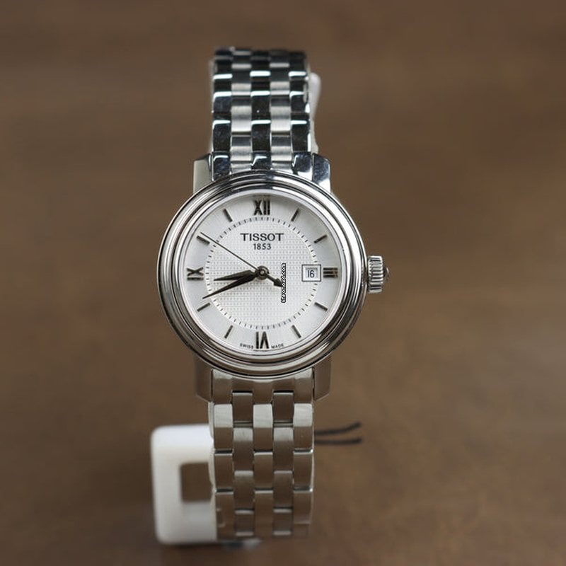 Tissot T Classic Bridgeport Lady Quartz Stainless Steel Watch For Women - T097.010.11.038.00 Buy Now By Tissot