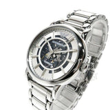 Emporio Armani Meccanico Automatic Silver Dial Silver Steel Strap Watch for Men - AR60006 Buy Now By Emporio Armani