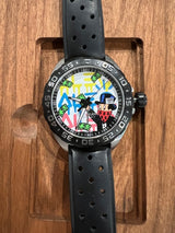 Tag Heuer Formula 1 Alec Monopoly Special Edition Black Rubber Strap Watch for Men - WAZ1119.FT8023 Buy Now By Tag Heuer