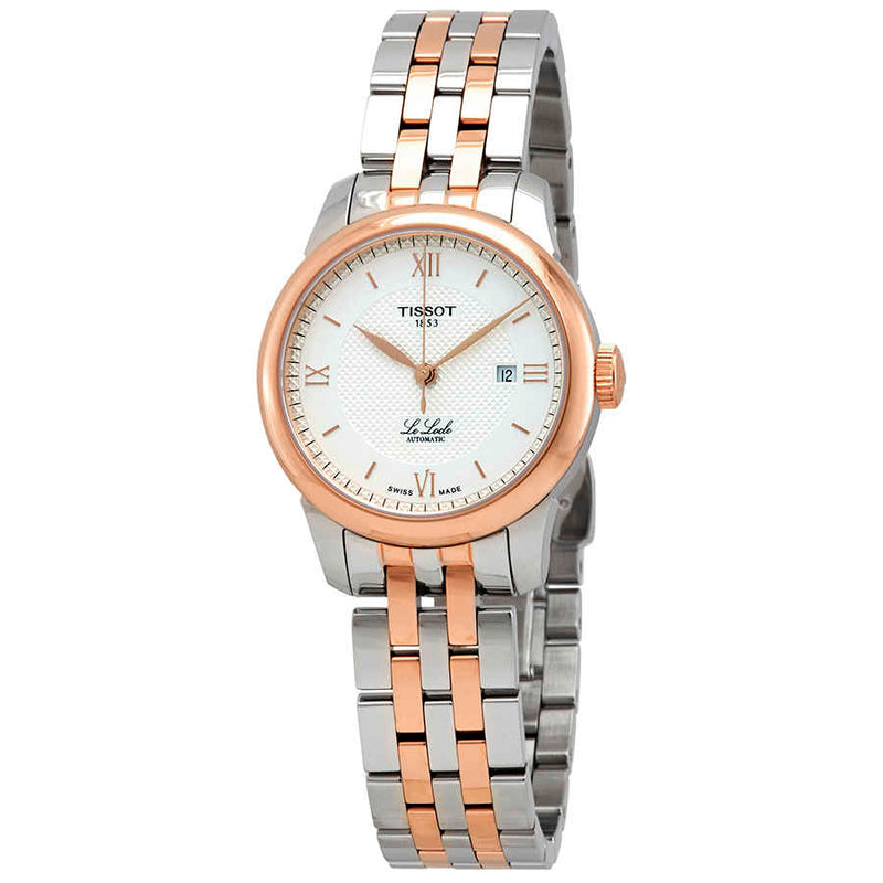 Tissot T Classic Le Locle Automatic Silver Dial Two Tone Steel Strap Watch For Women - T006.207.22.038.00 Buy Now By Tissot