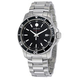 Shop Movado Series 800 Black Dial Silver Steel Strap Watch For Men - 2600135 in USA