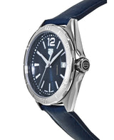 Shop Tag Heuer Formula 1 Quartz Blue Dial Blue Leather Strap Watch for Women - WBJ1312.FC8231 in USA