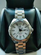 Tag Heuer Formula 1 Calibre 5 Automatic White Dial Silver Steel Strap Watch for Men - WAZ2114.BA0875 Buy Now By Tag Heuer
