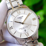 Tissot Chemin Des Tourelles Powermatic 80 Silver Dial Silver Steel Strap Watch For Men - T099.407.11.038.00 Buy Now By Tissot