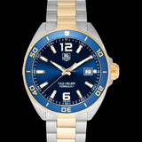Shop Tag Heuer Formula 1 Analog Blue Dial Two Tone Steel Strap Watch for Men - WAZ1120.BB0879 in USA
