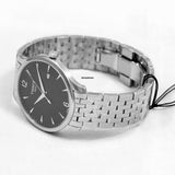 Tissot T Classic Tradition Black Dial Silver Steel Strap Watch For Men - T063.610.11.057.00 Buy Now By Tissot