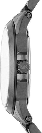 Michael Kors Paxton Analog Blue Dial Grey Steel Strap Watch For Men - MK8499 Buy Now By Michael Kors