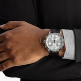 Tissot Chrono XL Silver Dial Brown Leather Strap Watch For Men - T116.617.16.037.00 Buy Now By Tissot