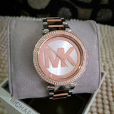 Michael Kors Parker Gold Dial Two Tone Steel Strap Watch for Women - MK6314 Buy Now By Michael Kors