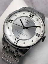 Tissot T Classic Chemin Des Tourelles Silver Dial Silver Steel Strap Watch For Men - T099.408.11.038.00 Buy Now By Tissot