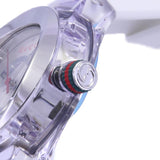 Shop Gucci Sync Quartz White Dial White Rubber Strap Unisex Watch - YA137302 in USA