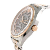 Emporio Armani Meccanico White Dial Two Tone Stainless Steel Watch For Men - AR60002 Buy Now By Emporio Armani