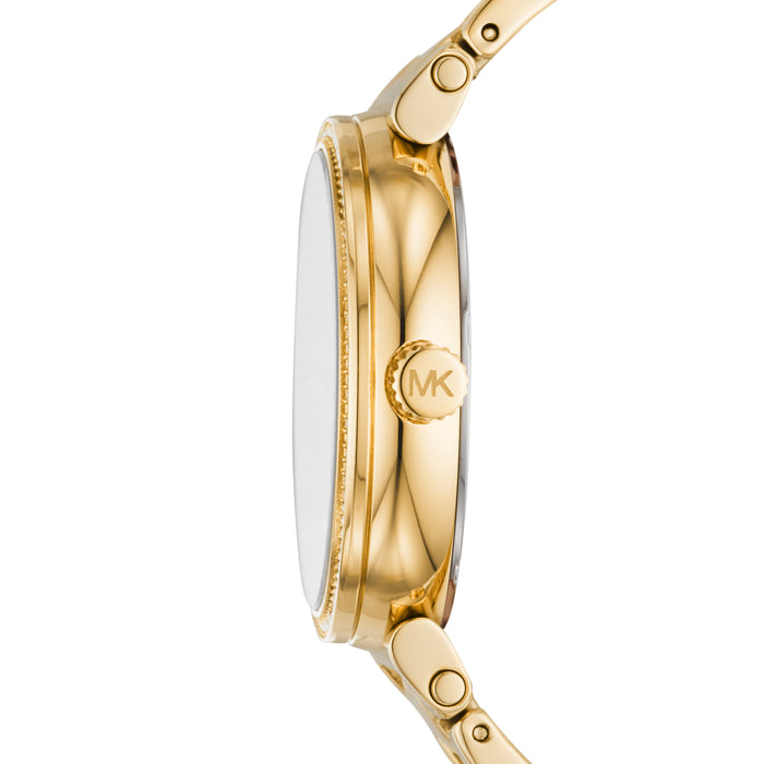 Michael Kors Sofie Chronograph Quartz Gold Dial Gold Steel Strap Watch For Women - MK6559 Buy Now By Michael Kors