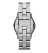 Shop Marc Jacobs Baby Dave Silver Dial Silver Steel Strap Watch for Women - MBM3234 in USA