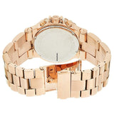 Michael Kors Bel Aire Blue Dial Rose Gold Steel Strap Watch for Women - MK5410 Buy Now By Michael Kors