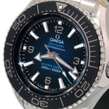 Shop Omega Seamaster Planet Ocean 6000M Co Axial Master Chronometer Blue Dial Silver Steel Strap Watch for Men - 21530462103001 in USA