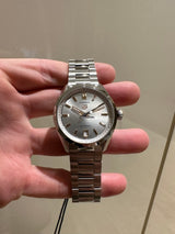 Tag Heuer Carrera Date Silver Dial Silver Steel Strap Watch for Women - WBN2310.BA0001 Buy Now By Tag Heuer