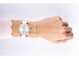 Michael Kors Parker White Dial Two Tone Steel Strap Watch for Women - MK6119 Buy Now By Michael Kors