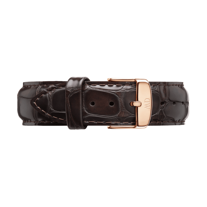 Daniel Wellington Classic York White Dial Brown Leather Strap Watch For Women - DW00100038 Buy Now By Daniel Wellington