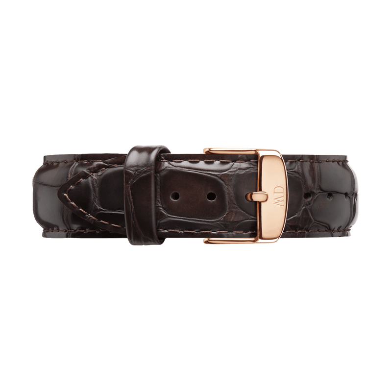 Daniel Wellington Dapper York White Dial Brown Leather Strap Watch For Women - DW00100093 Buy Now By Daniel Wellington