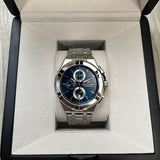 Maurice Lacroix Aikon Chronograph Blue Dial Silver Steel Strap Watch for Men - AI1018-SS002-430-1 Buy Now By Maurice Lacroix