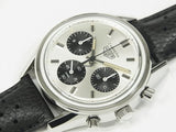 Tag Heuer Carrera Chronograph 60th Anniversary Silver Dial Black Leather Strap Watch for Men - CBK221H.FC8317 Buy Now By Tag Heuer