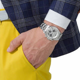 Marc Jacobs Marc Chronograph Silver Dial Silver Steel Strap Watch for Men - MBM3155 Buy Now By Marc Jacobs