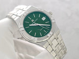 Maurice Lacroix Aikon Date Quartz Green Dial Silver Steel Strap Watch for Men - AI1108-SS002-630-1 Buy Now By Maurice Lacroix