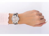 Burberry The City Grey Dial Checked Grey Leather Strap Watch for Women - BU9118 Buy Now By Burberry
