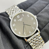 Tissot T Classic Everytime Quartz Black Dial Silver Steel Strap Watch for Men - T109.410.11.072.00 Buy Now By Tissot