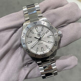 Tag Heuer Aquaracer Professional 200 Quartz Silver Dial Silver Steel Strap Watch for Men - WBP1111.BA0627 Buy Now By Tag Heuer