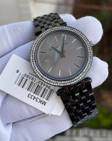 Michael Kors Darci Quartz Mother of Pearl Grey Dial Grey Steel Strap Watch For Women - MK3433 Buy Now By Michael Kors