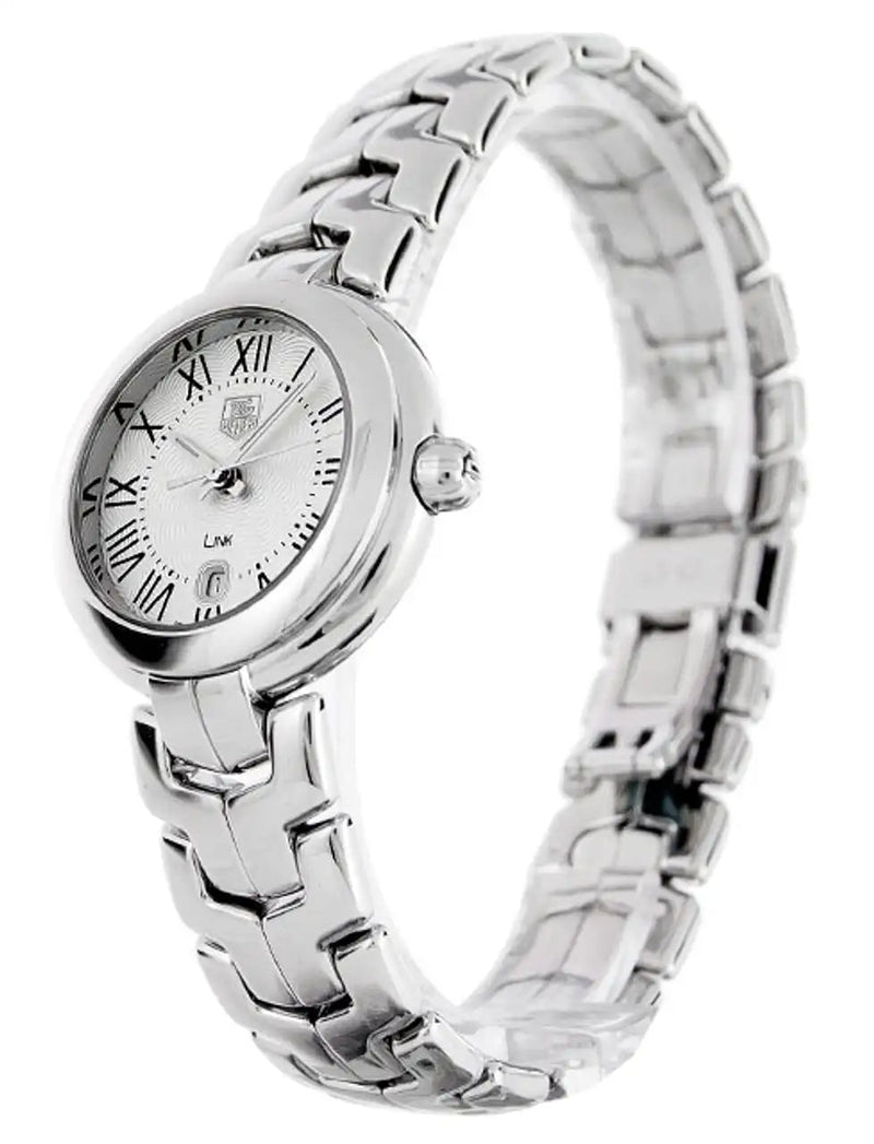 Tag Heuer Link Roman Numeral Silver Dial Silver Steel Strap Watch for Women - WAT1416.BA0954 Buy Now By Tag Heuer
