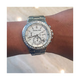 Michael Kors Dylan Silver Dial Silver Steel Strap Watch for Women - MK5585 Buy Now By Michael Kors