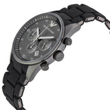Emporio Armani Sportivo Chronograph Black Dial Black Stainless Steel Watch For Men - AR5889 Buy Now By Emporio Armani