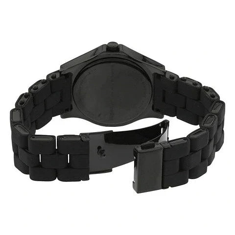 Marc Jacobs Pelly Black Dial Black Silicone Strap Watch for Women - MBM2530 Buy Now By Marc Jacobs
