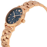 Marc Jacobs Baker Navy Blue Dial Rose Gold Steel Strap Watch for Women - MBM3332 Buy Now By Marc Jacobs