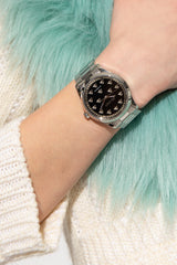 Shop Gucci G Timeless Quartz Black Dial Silver Steel Strap Watch for Women - YA1265034 in USA