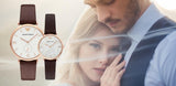 Emporio Armani Analog White Dial Brown Leather Strap Watch For Men - AR9042 Buy Now By Emporio Armani
